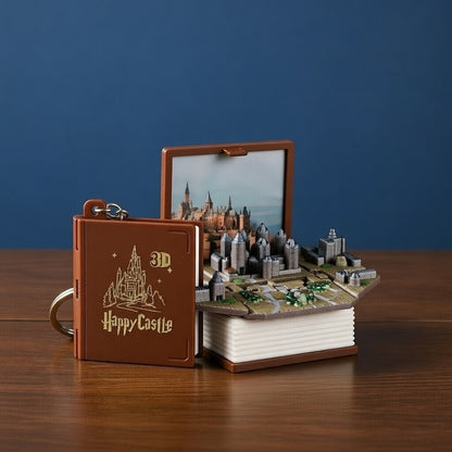 Llavero Mini Libro 3D Harry Potter