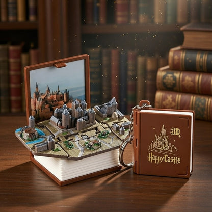 Llavero Mini Libro 3D Harry Potter