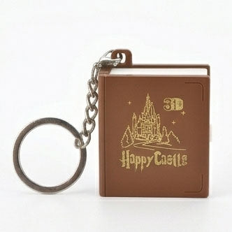 Llavero Mini Libro 3D Harry Potter